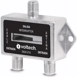 INTERRUPTOR DE 2 ENTRADAS 1 SALIDA VOLTECK 48478