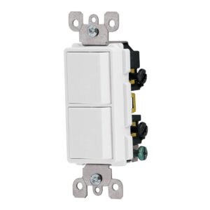 INTERRUPTOR DUPLEX CLASSIC VOLTECK 46006