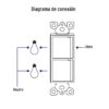 INTERRUPTOR DUPLEX CLASSIC VOLTECK 46006 - Imagen 4