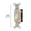 INTERRUPTOR VERTICAL 3 VIASVOLTECK 46003 - Imagen 3