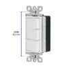 INTERRUPTOR TRIPLE VOLTECK 46007 - Imagen 4