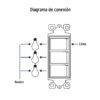 INTERRUPTOR TRIPLE VOLTECK 46007 - Imagen 5