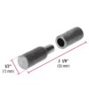 BISAGRA TUBULAR SOLDABLE 1/2 X 2 1/8 HERMEX 44636 - Imagen 3