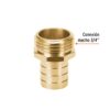 CONECTOR MACHO 3/4 TRUPER 12287 - Imagen 2
