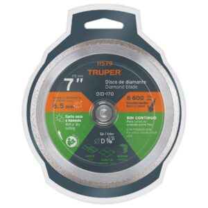 DISCO DE DIAMANTE RIN CONTINUO 7" TRUPER 11579