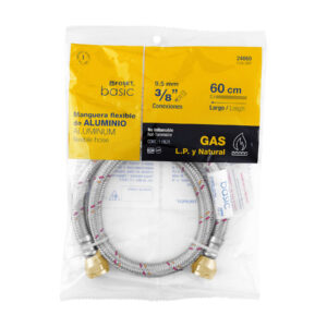 MANGUERA DE GAS 3/8 (60CM) FOSET BASIC 24060