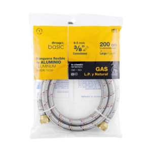 MANGUERA DE GAS 3/8 (2M) FOSET BASIC 24063