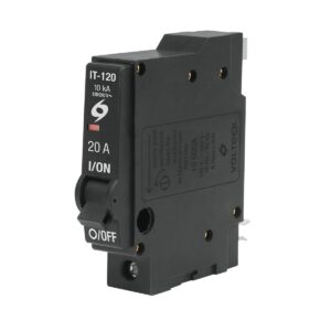 INTERRUPTOR TERMOMAGNETICO UN POLO 20 A VOLTECK 46701