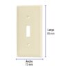 PLACA PARA INTERRUPTOR VERTICAL VOLTECK 46415 - Imagen 3