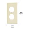 PLACA DUPLEX VOLTECK 46406 - Imagen 3