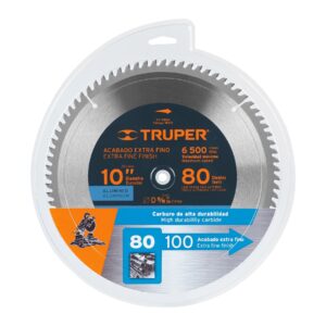 SIERRA CIRCULAR MADERA 10" (80 D) TRUPER 18310
